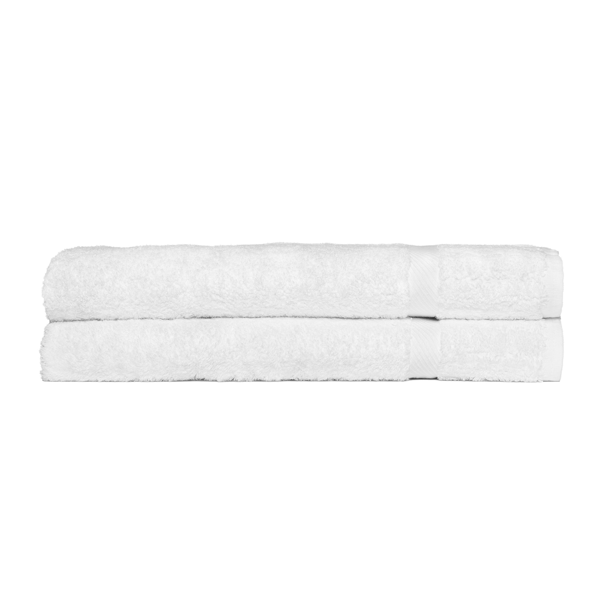 Luxury Egyptian Cotton Bath Towel Set, White