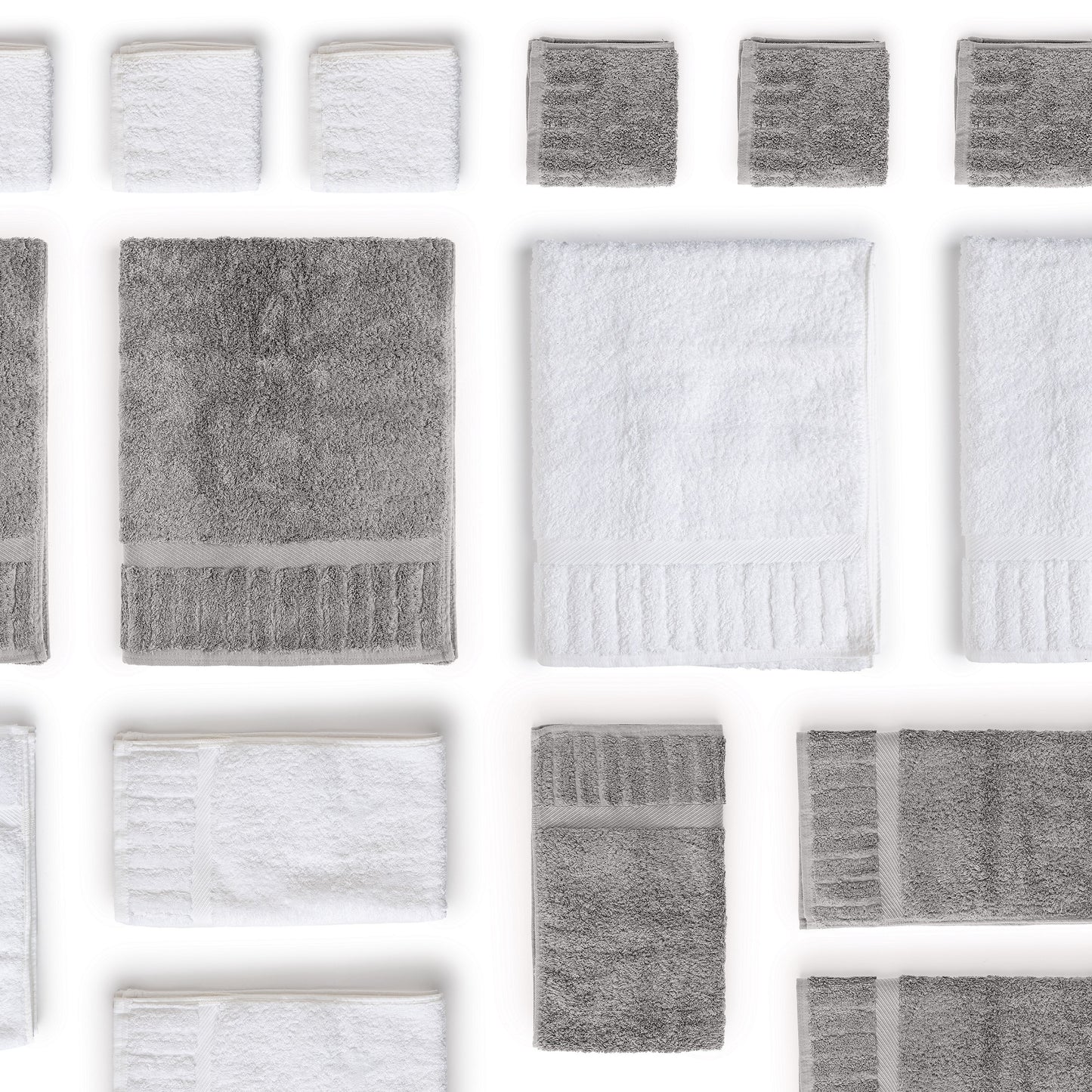 Luxurious 3 Piece Towel Set 100% Certified Egyptian Cotton Thick 700 GSM Ultra Absorbent Hotel & Spa quality (1 Bath Towels 1 Hand Towels 1 Washcloths)