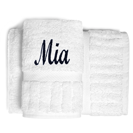 Serviette de broderie monogramme personnalisée, serviette de bain luxueuse 100% coton égyptien monogramme personnalisé, serviette de main, pendaison de crémaillère, cadeau de mariage